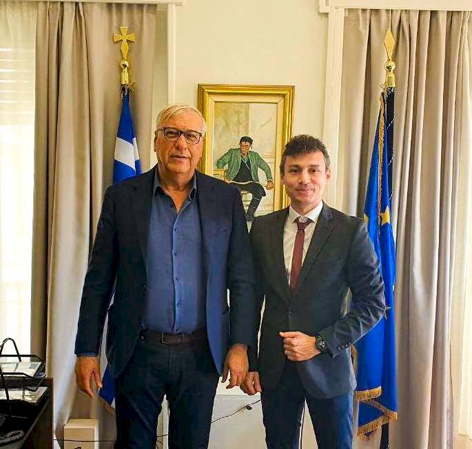 &Sigma;&upsilon;&nu;ά&nu;&tau;&eta;&sigma;&eta; &tau;&omicron;&upsilon; &Delta;ή&mu;&alpha;&rho;&chi;&omicron;&upsilon; &Mu;ά&nu;&delta;&rho;&alpha;&sigmaf; - &Epsilon;&iota;&delta;&upsilon;&lambda;&lambda;ί&alpha;&sigmaf; &mu;&epsilon; &tau;&omicron;&nu; &Gamma;&epsilon;&nu;&iota;&kappa;ό &Gamma;&rho;&alpha;&mu;&mu;&alpha;&tau;έ&alpha; &Epsilon;&sigma;&omega;&tau;&epsilon;&rho;&iota;&kappa;ώ&nu; &amp; &Omicron;&rho;&gamma;ά&nu;&omega;&sigma;&eta;&sigmaf; &tau;&omicron;&upsilon; &Upsilon;&pi;&omicron;&upsilon;&rho;&gamma;&epsilon;ί&omicron;&upsilon; &Epsilon;&sigma;&omega;&tau;&epsilon;&rho;&iota;&kappa;ώ&nu; &kappa;. &Mu;&iota;&chi;ά&lambda;&eta; &Sigma;&tau;&alpha;&upsilon;&rho;&iota;&alpha;&nu;&omicron;&upsilon;&delta;ά&kappa;&eta;
