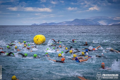 Δήμος Μάνδρας – Ειδυλλίας: 11ο  PSATHATHLON TRIATHLON SPRINT ATTICA στην παραλία της Ψάθας