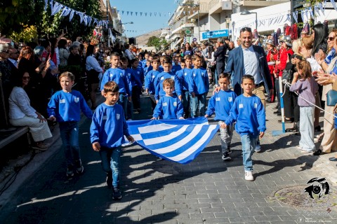 Ο Δήμος Μάνδρας - Ειδυλλίας τίμησε την Εθνική Επέτειο της 28ης Οκτωβρίου 1940»