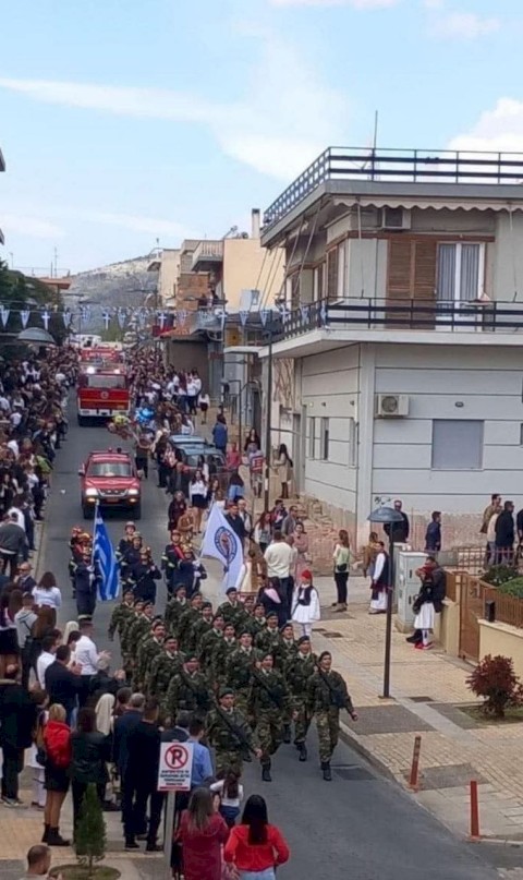 Ο Δήμος Μάνδρας - Ειδυλλίας τίμησε την επέτειο της Επανάστασης του 1821