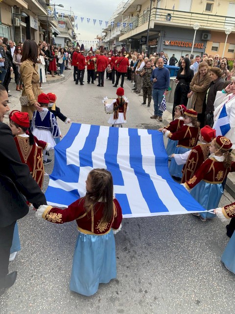 Ο Δήμος Μάνδρας - Ειδυλλίας τίμησε την επέτειο της Επανάστασης του 1821