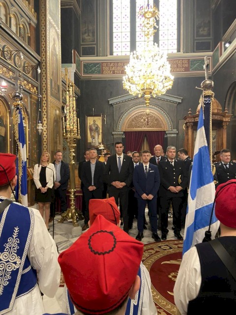 Ο Δήμος Μάνδρας - Ειδυλλίας τίμησε την επέτειο της Επανάστασης του 1821