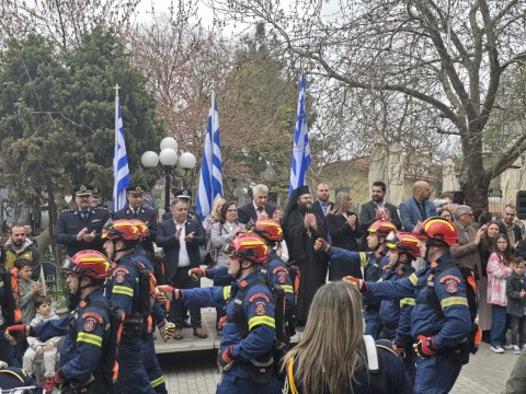 Ο Δήμος Μάνδρας - Ειδυλλίας τίμησε την επέτειο της Επανάστασης του 1821