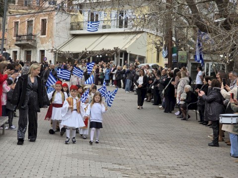 Ο Δήμος Μάνδρας - Ειδυλλίας τίμησε την επέτειο της Επανάστασης του 1821