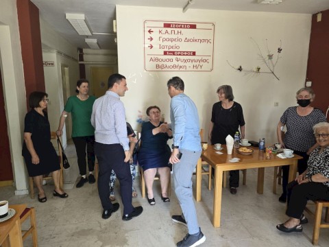 Δράση Δωρεάν Ιατρικών Εξετάσεων στο ΚΑΠΗ Συνοικίας Παπακώστα, στο Πλαίσιο του Προγράμματος Εξωνοσοκομειακής Φροντίδας του Υπουργείου Υγείας