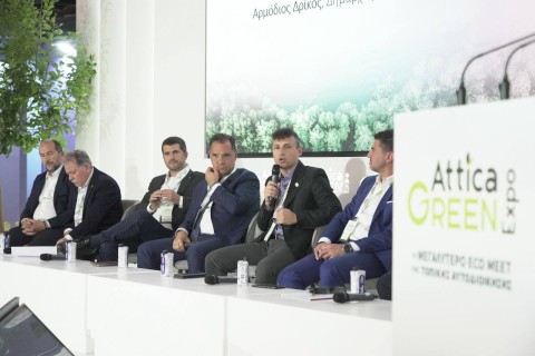 Ο Δήμος Μάνδρας – Ειδυλλίας γράφει ιστορία στην Καινοτομία: Πρώτο Βραβείο «Μιχάλης Χρηστάκης» στην Attica Green Expo 2025