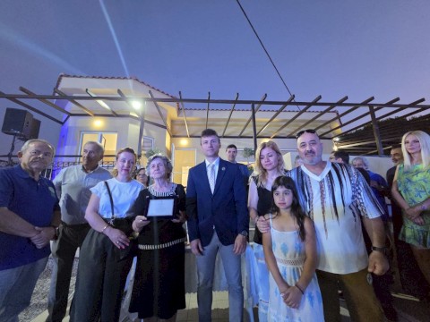 Συνεχίζουμε με έργα!  Εγκαινιάστηκε το νέο δημοτικό αναψυκτήριο στην Οινόη – Ένας χώρος ζωής και συνάντησης για όλους