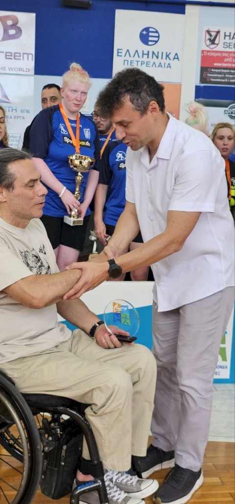Η Μάνδρα τίμησε τον Παραολυμπιακό αθλητισμό – Με απόλυτη επιτυχία ολοκληρώθηκε η Τελική Φάση του Πανελληνίου Πρωταθλήματος Γκολμπολ Ανδρών - Γυναικών 2025
