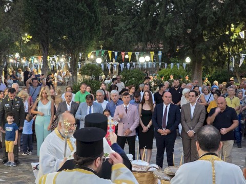 Με σεβασμό και ιερή κατάνυξη εορτάστηκε η Μεταμόρφωση του Σωτήρος – ως Πολιούχος των Βιλίων και Προστάτης της περιοχής της Αγίας Σωτήρας Μάνδρας