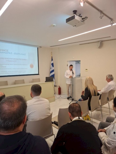 Ο Δήμαρχος Μάνδρας–Ειδυλλίας Αρμόδιος Γ. Δρίκος φέρνει τη Μάνδρα στο επίκεντρο της ευρωπαϊκής καινοτομίας για την πρόληψη φυσικών καταστροφών