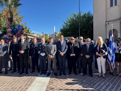 Με λαμπρότητα και Εθνική υπερηφάνεια ο Δήμος Μάνδρας – Ειδυλλίας τίμησε το Έπος του ’40 και το “ΟΧΙ” της 28ης Οκτωβρίου