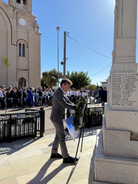Με λαμπρότητα και Εθνική υπερηφάνεια ο Δήμος Μάνδρας – Ειδυλλίας τίμησε το Έπος του ’40 και το “ΟΧΙ” της 28ης Οκτωβρίου