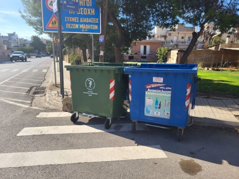 400 νέοι κάδοι ενισχύουν το δίκτυο καθαριότητας του Δήμου Μάνδρας–Ειδυλλίας