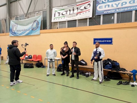 Εκεί που ο Αθλητισμός συναντά την Κοινωνική Ευθύνη - Τιμητική βράβευση του Δημάρχου Μάνδρας-Ειδυλλίας Αρμοδίου Γ. Δρίκου από τους Αθλητικούς Συλλόγους της περιοχής για την έμπρακτη στήριξη του