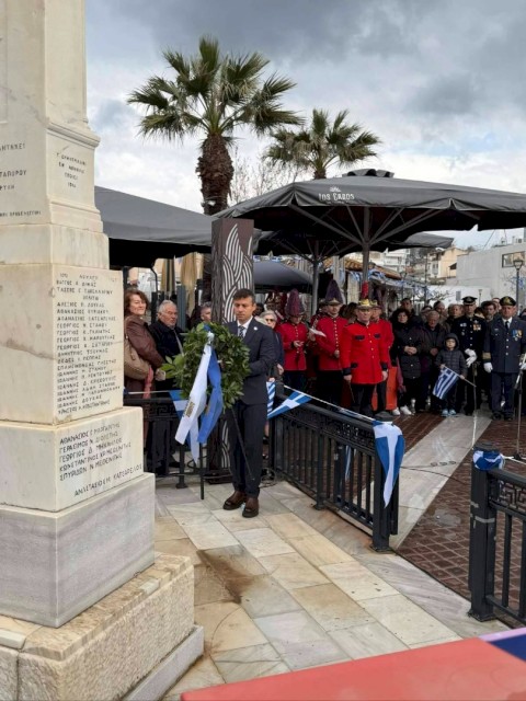 Ο Δήμος Μάνδρας–Ειδυλλίας τίμησε με λαμπρότητα τη διπλή Επέτειο της 25ης Μαρτίου 1821