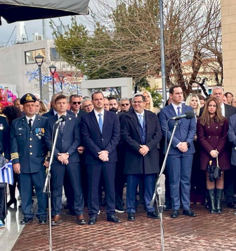 Ο Δήμος Μάνδρας–Ειδυλλίας τίμησε με λαμπρότητα τη διπλή Επέτειο της 25ης Μαρτίου 1821