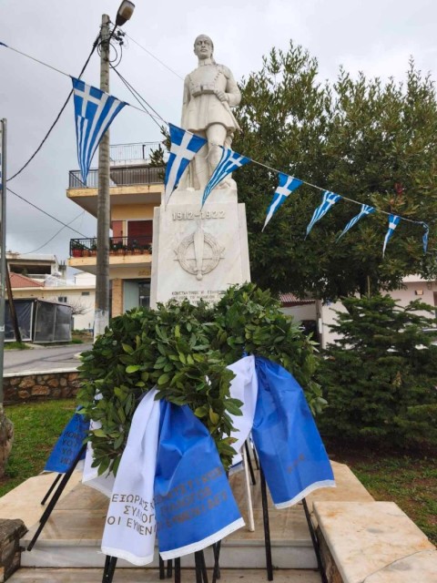 Ο Δήμος Μάνδρας–Ειδυλλίας τίμησε με λαμπρότητα τη διπλή Επέτειο της 25ης Μαρτίου 1821