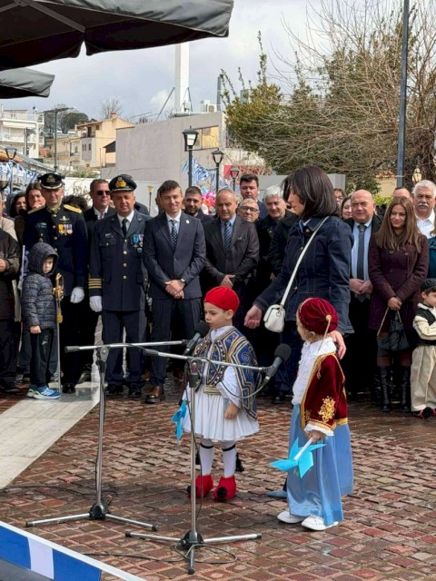 Ο Δήμος Μάνδρας–Ειδυλλίας τίμησε με λαμπρότητα τη διπλή Επέτειο της 25ης Μαρτίου 1821