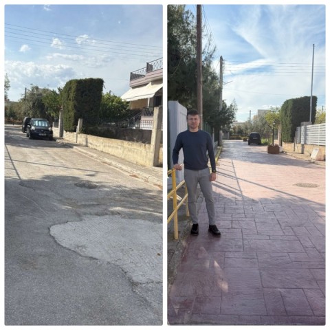 Όταν το αυτονόητο γίνεται πράξη, μετά από τριάντα χρόνια - Νέος πεζόδρομος μπροστά στο 4ο Δημοτικό Σχολείο της Συνοικίας Παπακώστα, για την ασφάλεια και την καθημερινότητα μαθητών, γονέων και κατοίκων