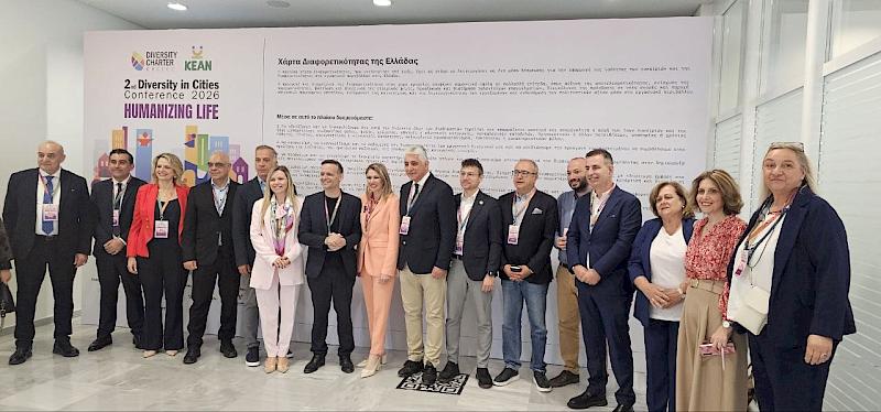Στο επίκεντρο του 2nd Diversity In Cities Conference 2026 ο Δήμος Μάνδρας–Ειδυλλίας