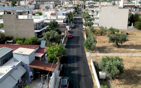 Εκτεταμένες ασφαλτοστρώσεις στη Συνοικία Παπακώστα
