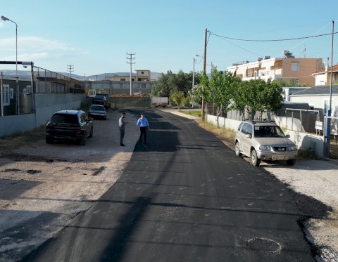 Εκτεταμένες ασφαλτοστρώσεις στη Συνοικία Παπακώστα