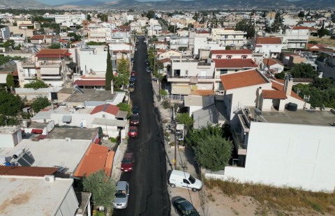 Εκτεταμένες ασφαλτοστρώσεις στη Συνοικία Παπακώστα