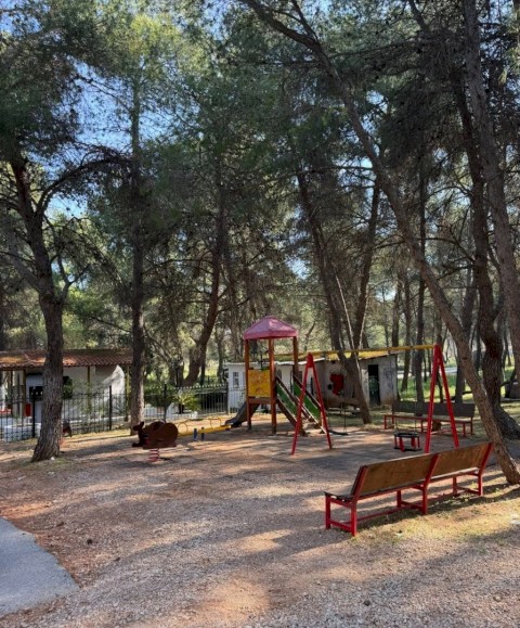Παραδόθηκε η νέα πρότυπη παιδική χαρά στο δάσος της Κιάφας