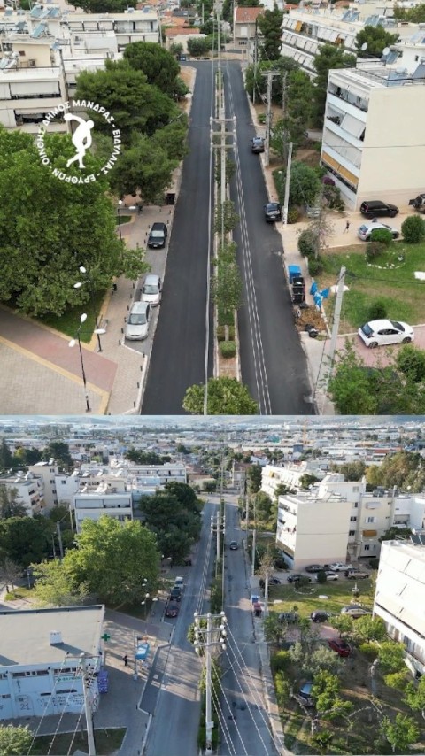 Τέλος σε 40 χρόνια εγκατάλειψης στις Εργατικές Κατοικίες Μάνδρας – Νέες ολικές ασφαλτοστρώσεις 5.000 τ.μ. στις κεντρικές οδικές αρτηρίες