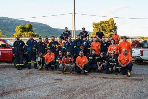 Οινόη: Η έγκαιρη κινητοποίηση κράτησε τη φωτιά έξω από τον οικισμό