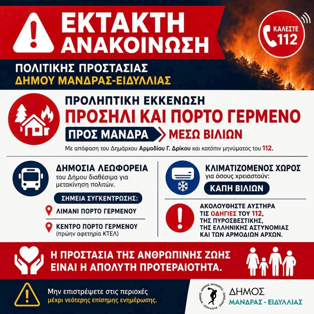 &Epsilon;&Kappa;&Tau;&Alpha;&Kappa;&Tau;&Eta; &Alpha;&Nu;&Alpha;&Kappa;&Omicron;&Iota;&Nu;&Omega;&Sigma;&Eta; &Pi;&Omicron;&Lambda;&Iota;&Tau;&Iota;&Kappa;&Eta;&Sigma; &Pi;&Rho;&Omicron;&Sigma;&Tau;&Alpha;&Sigma;&Iota;&Alpha;&Sigma; &Delta;&Eta;&Mu;&Omicron;&Upsilon; &Mu;&Alpha;&Nu;&Delta;&Rho;&Alpha;&Sigma;-&Epsilon;&Iota;&Delta;&Upsilon;&Lambda;&Lambda;&Iota;&Alpha;&Sigma; - &Mu;&epsilon; &epsilon;&nu;&tau;&omicron;&lambda;ή &tau;&omicron;&upsilon; &Delta;&eta;&mu;ά&rho;&chi;&omicron;&upsilon; &Alpha;&rho;&mu;&omicron;&delta;ί&omicron;&upsilon; &Gamma;. &Delta;&rho;ί&kappa;&omicron;&upsilon; &pi;&rho;&omicron;&lambda;&eta;&pi;&tau;&iota;&kappa;ή &epsilon;&kappa;&kappa;έ&nu;&omega;&sigma;&eta; &sigma;&epsilon; &Pi;&rho;&omicron;&sigma;ή&lambda;&iota; &kappa;&alpha;&iota; &Pi;ό&rho;&tau;&omicron; &Gamma;&epsilon;&rho;&mu;&epsilon;&nu;ό