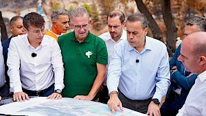 Ξεκίνησε η αντιπλημμυρική και αντιδιαβρωτική θωράκιση του Πόρτο Γερμενού